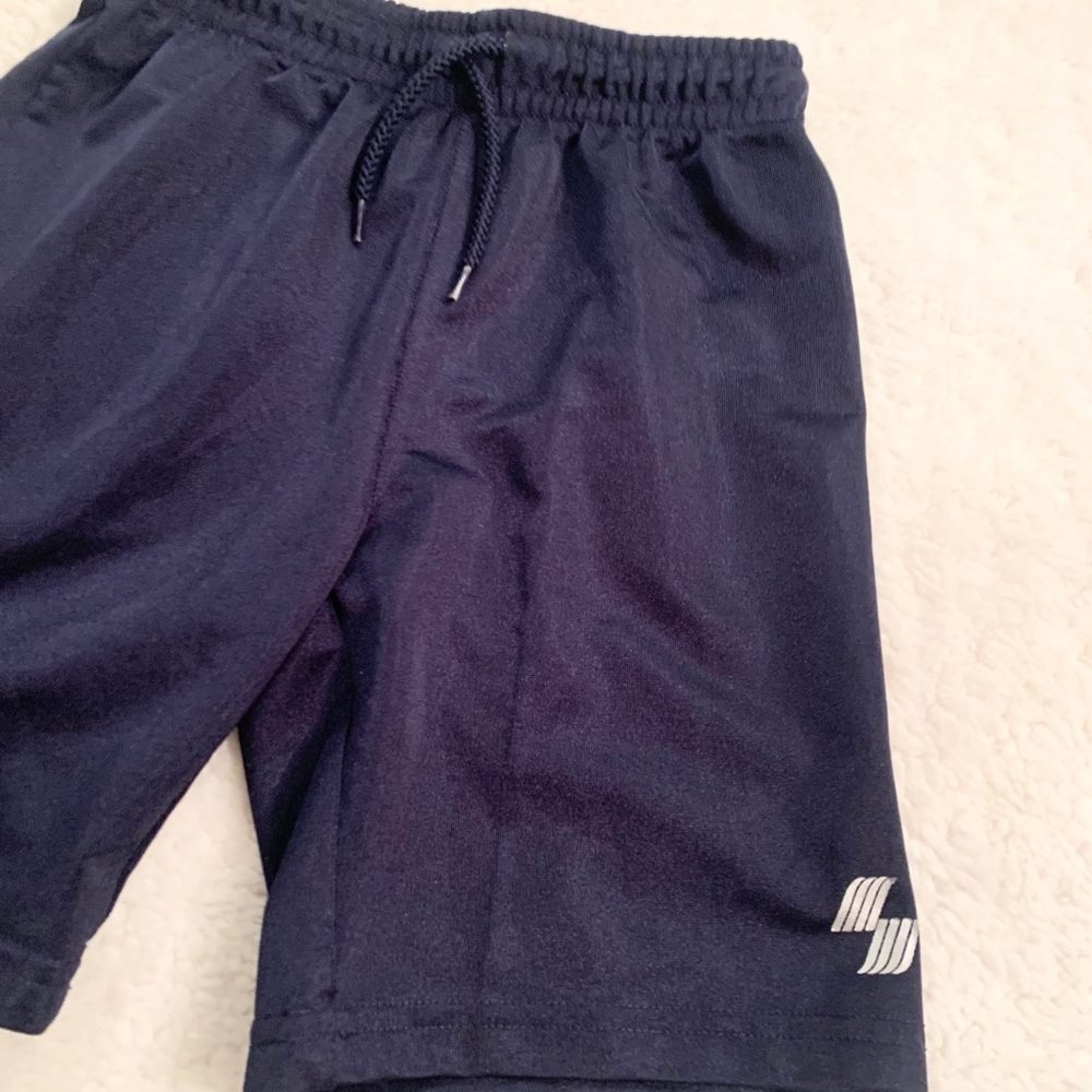 Place Sports | Blue Athletic Shorts Navy Blue Sm - Picture 4 of 12